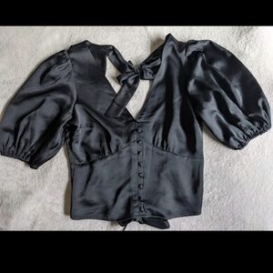 Abercrombie And Fitch Satin Blouse